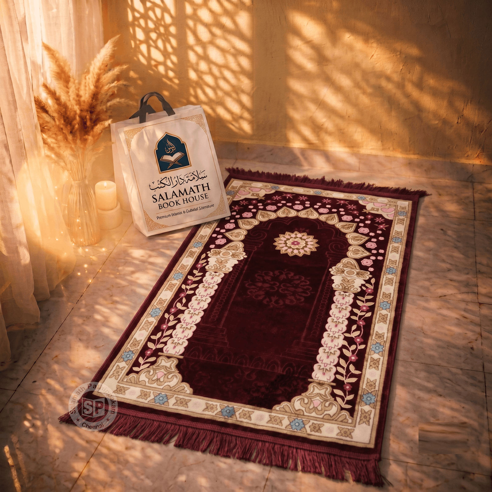 Musalla Madina Gold 15 - 28 x 56 inches